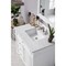 James Martin Vanities Bristol 36in Single Vanity, Bright White w/ 3 CM Eternal Jasmine Pearl Quartz Top 157-V36-BW-3EJP - alternate 5